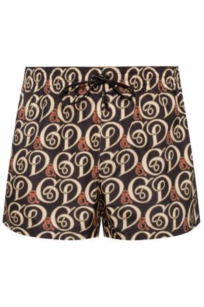 Kąpielówki ze wzorem z logo, zdjęcie 1 Kąpielówki ze wzorem z logo od Dolce & Gabbana
